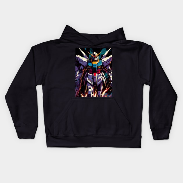 Manga and Anime Inspired Art: Exclusive Designs Kids Hoodie by insaneLEDP